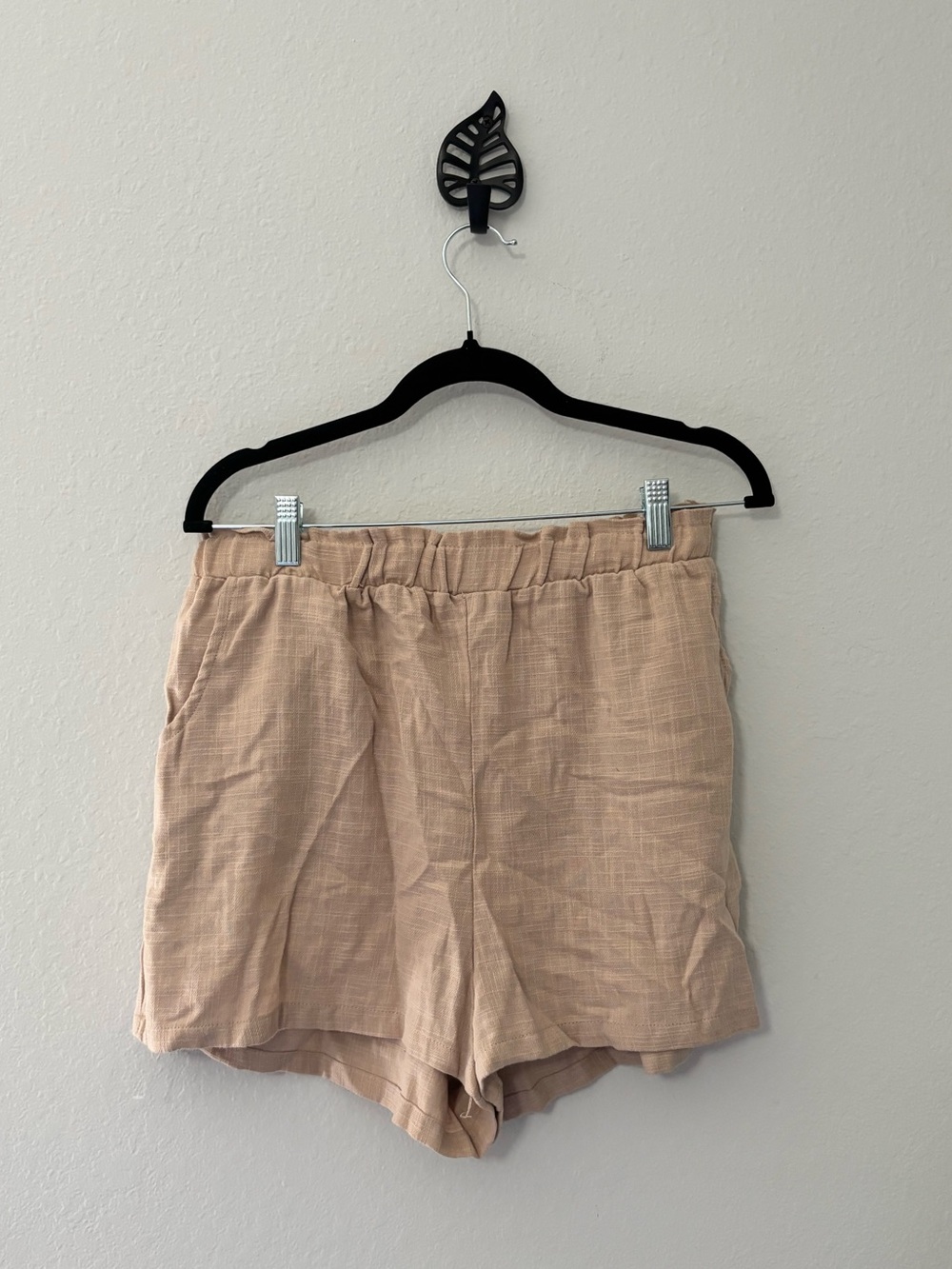 NWT Better Together Linen Look Pull-On Shorts XL